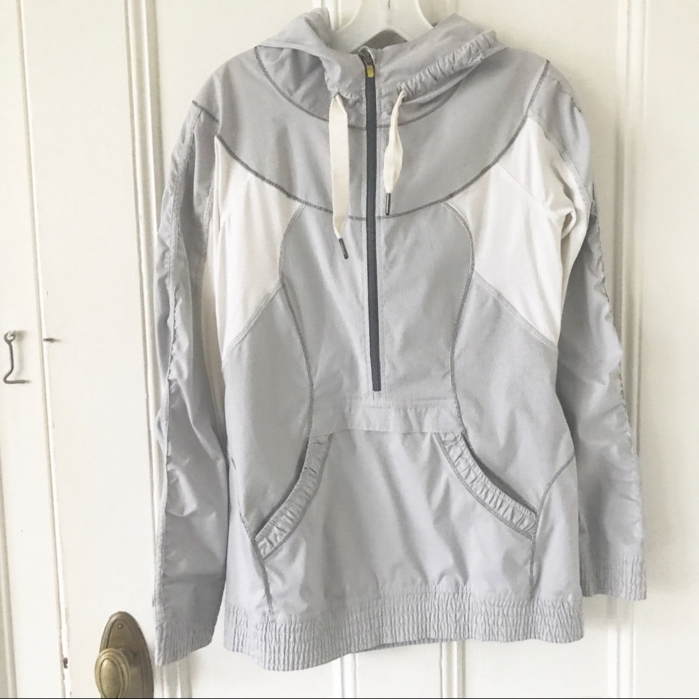 LULULEMON striped Jacket 4 anorak half zip